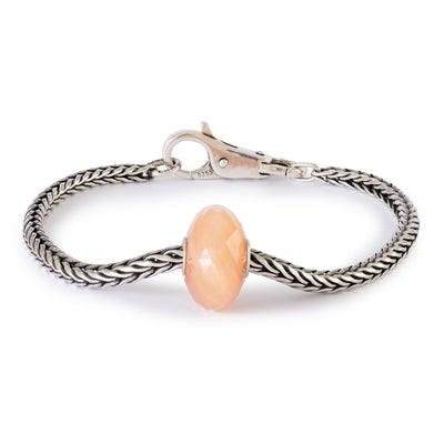 Feldspar Moonstone Silver Bracelet