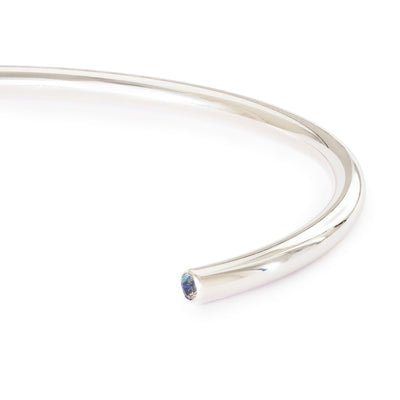 Grey Moonstone Power Bangle