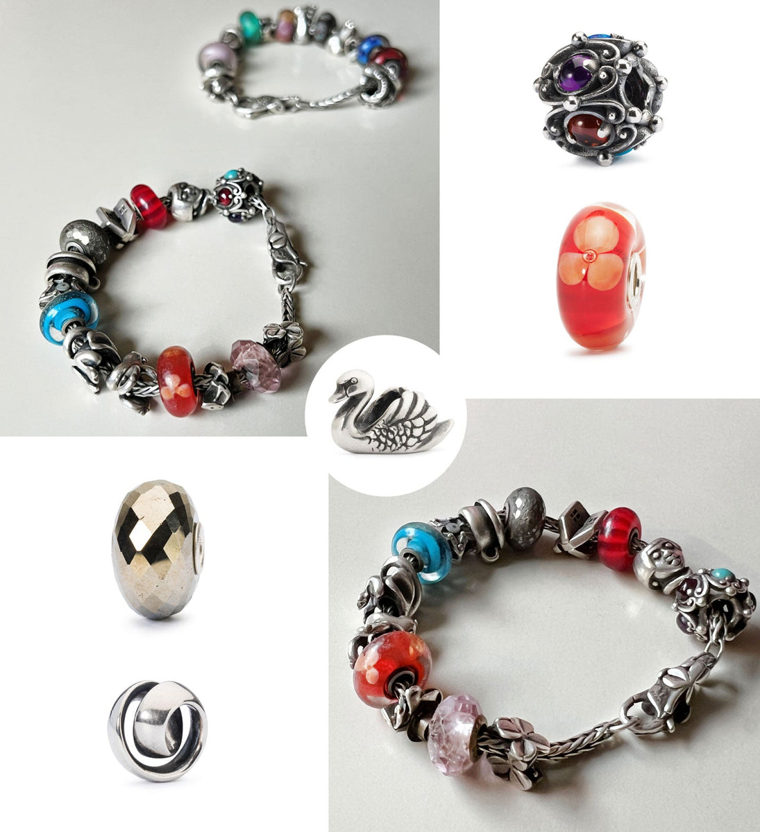 Kirsten's highlighted beads and Trollbeads collection