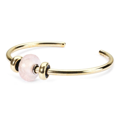 Gold Plated Bangle With 2 X Gold Plated Spacer