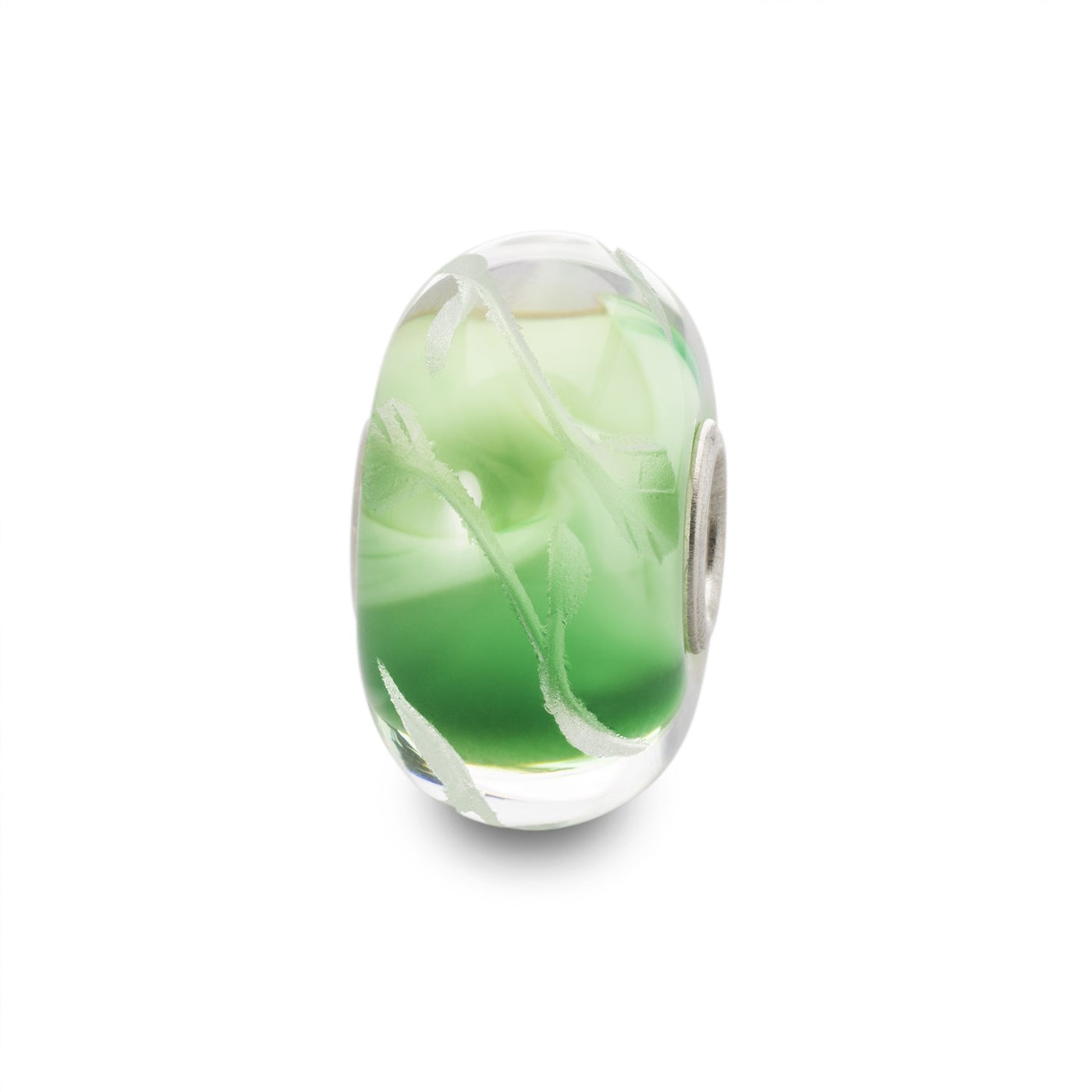 Lime Leaves Bead