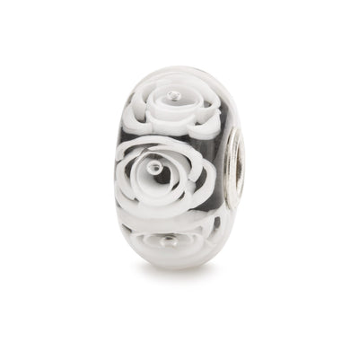 White Roses Bead