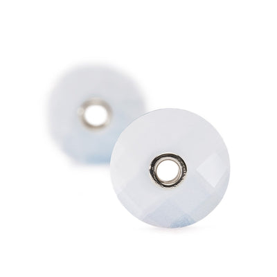 Calcedony Pendants with Earring Hooks